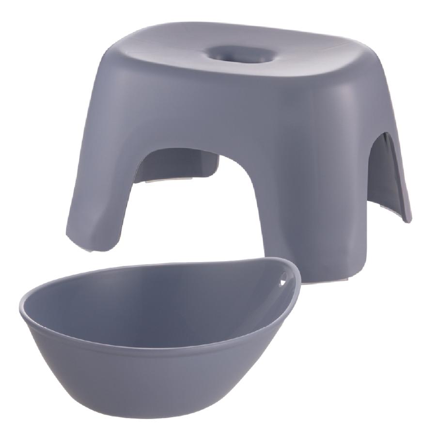 【配送区分K1】ハユール 湯おけ＆腰かけセット TL 浴用品 お風呂 バスチェア 風呂イス 湯おけ セット リッチェル 公式 | リッチェル | 02