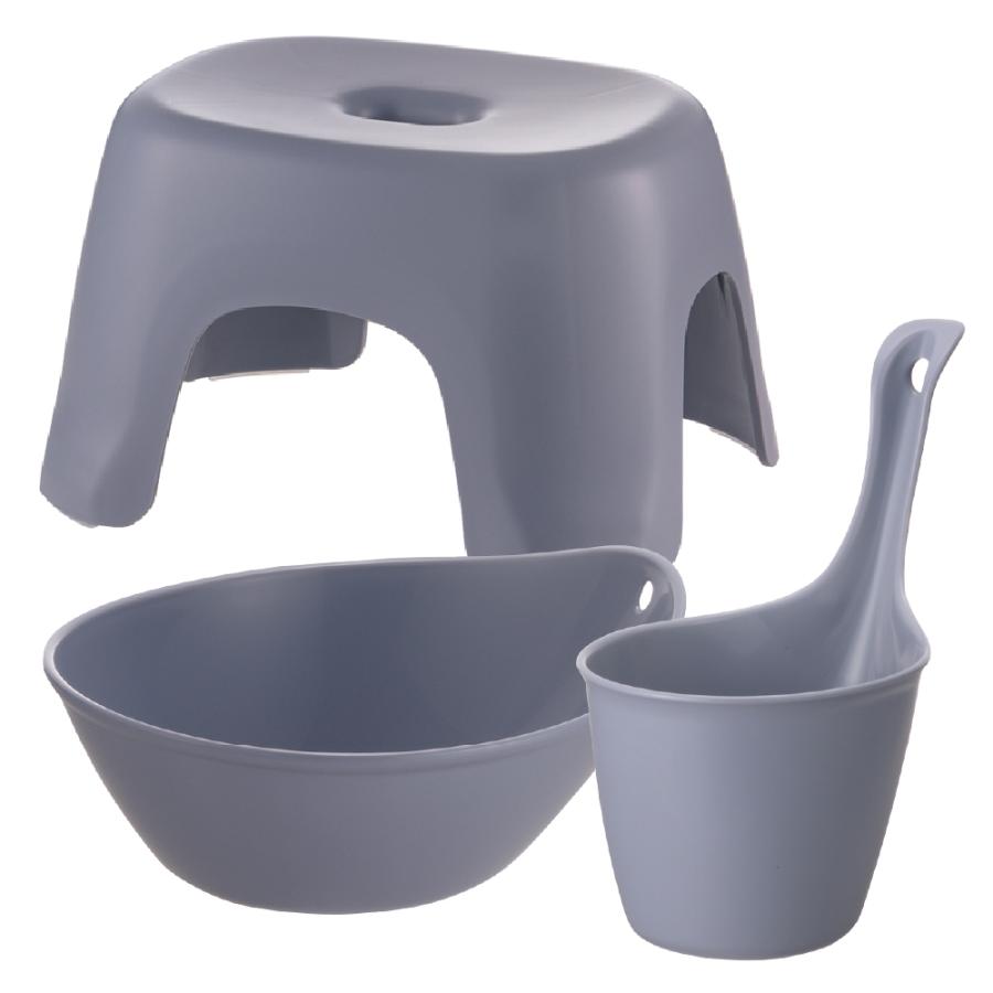【配送区分K1】ハユール お風呂3点セット TL 浴用品 お風呂 バスチェア 風呂イス 手おけ 風呂桶 湯おけ セット リッチェル 公式 | リッチェル | 02