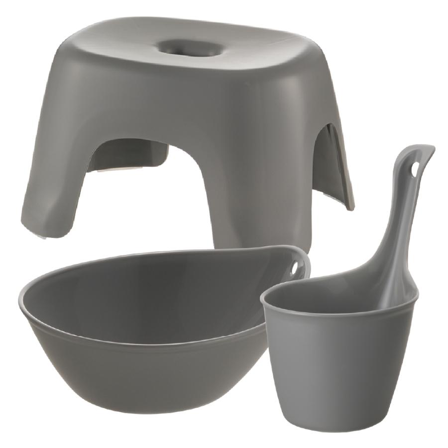 【配送区分K1】ハユール お風呂3点セット TL 浴用品 お風呂 バスチェア 風呂イス 手おけ 風呂桶 湯おけ セット リッチェル 公式 | リッチェル | 03
