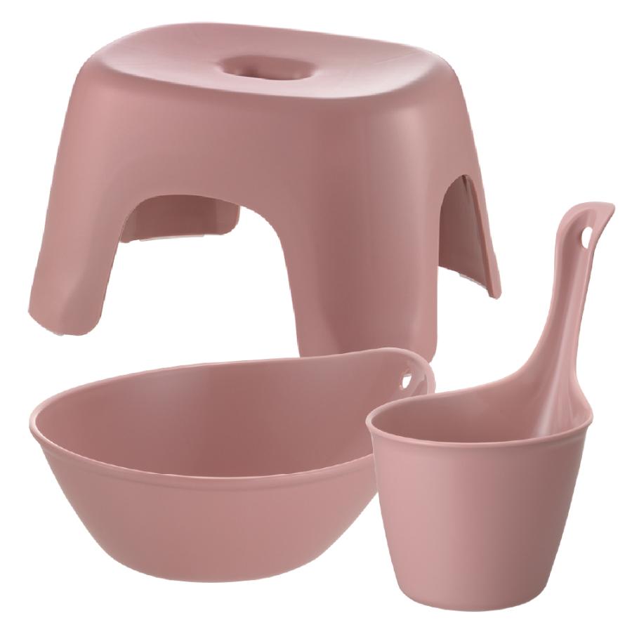 【配送区分K1】ハユール お風呂3点セット TL 浴用品 お風呂 バスチェア 風呂イス 手おけ 風呂桶 湯おけ セット リッチェル 公式 | リッチェル | 05