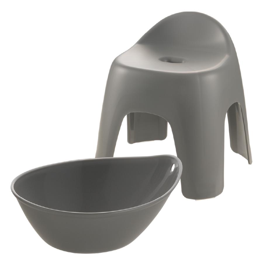 【配送区分K1】ハユール 湯おけ＆腰かけセット TH 浴用品 お風呂 バスチェア 風呂イス 湯おけ セット リッチェル 公式 | リッチェル | 03