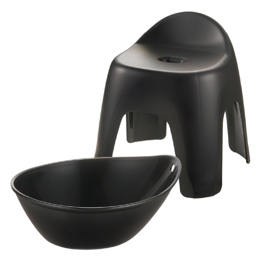 【配送区分K1】ハユール 湯おけ＆腰かけセット TH 浴用品 お風呂 バスチェア 風呂イス 湯おけ セット リッチェル 公式 | リッチェル | 07