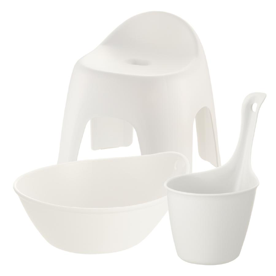【配送区分K1】ハユール お風呂3点セット TH 浴用品 お風呂 バスチェア 風呂イス 手おけ 風呂桶 湯おけ セット リッチェル 公式 | リッチェル | 01