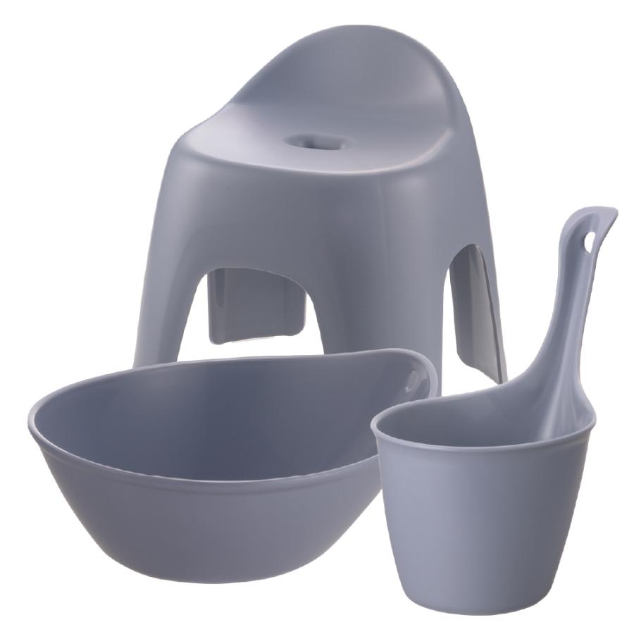 【配送区分K1】ハユール お風呂3点セット TH 浴用品 お風呂 バスチェア 風呂イス 手おけ 風呂桶 湯おけ セット リッチェル 公式 | リッチェル | 02
