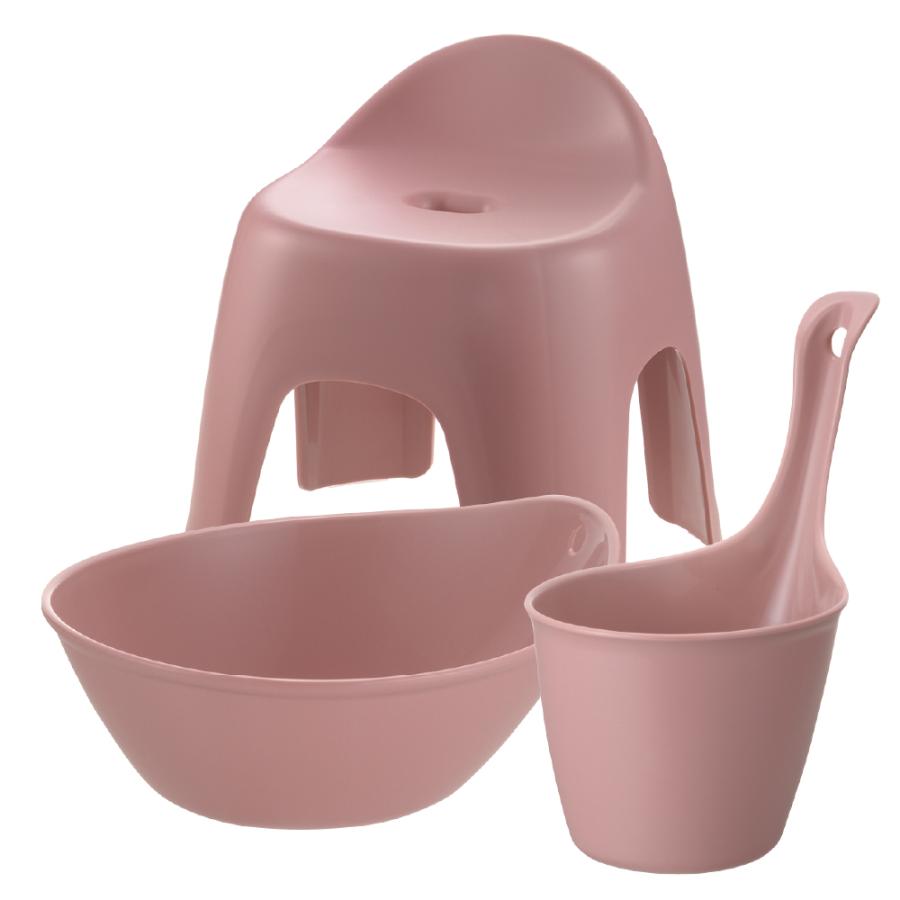 【配送区分K1】ハユール お風呂3点セット TH 浴用品 お風呂 バスチェア 風呂イス 手おけ 風呂桶 湯おけ セット リッチェル 公式 | リッチェル | 05