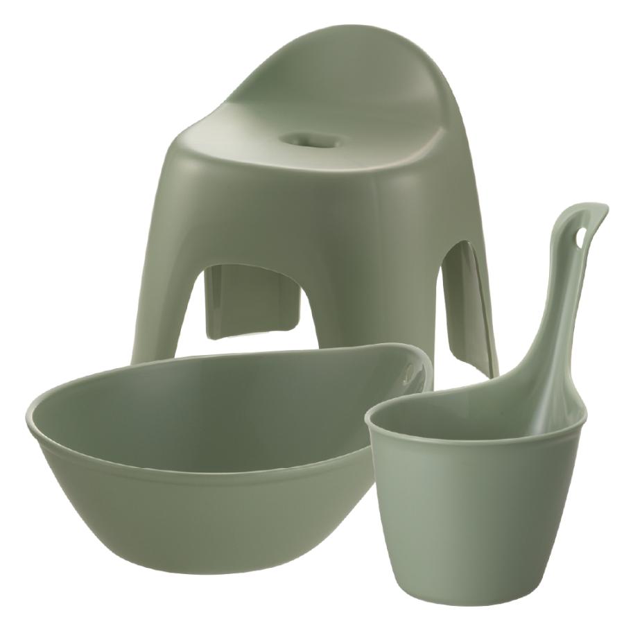 【配送区分K1】ハユール お風呂3点セット TH 浴用品 お風呂 バスチェア 風呂イス 手おけ 風呂桶 湯おけ セット リッチェル 公式 | リッチェル | 06
