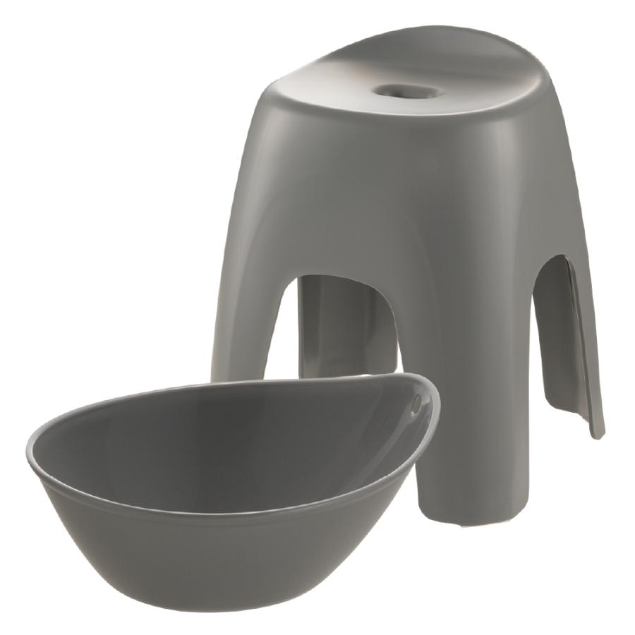【配送区分K1】ハユール 湯おけ＆腰かけセット TX 浴用品 お風呂 バスチェア 風呂イス 湯おけ セット リッチェル 公式 | リッチェル | 03