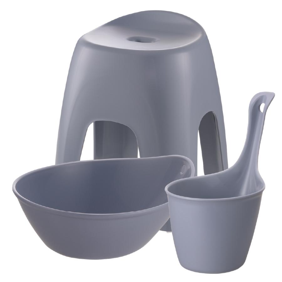【配送区分K1】ハユール お風呂3点セット TX 浴用品 お風呂 バスチェア 風呂イス 手おけ 風呂桶 湯おけ セット リッチェル 公式 | リッチェル | 02
