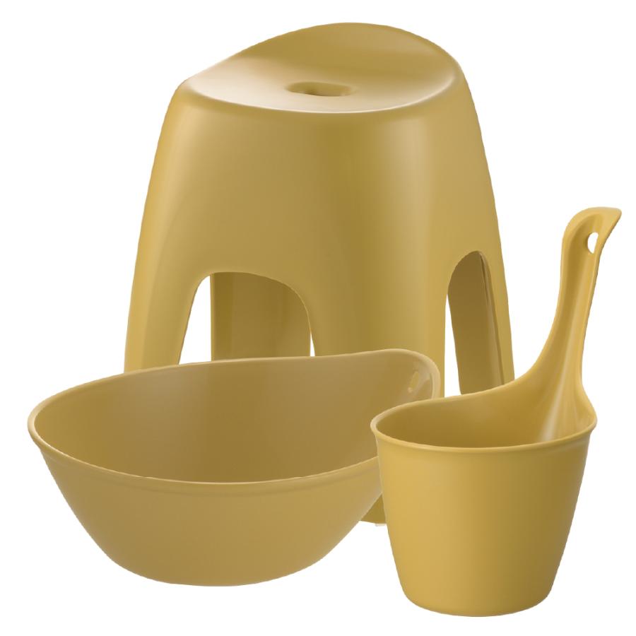 【配送区分K1】ハユール お風呂3点セット TX 浴用品 お風呂 バスチェア 風呂イス 手おけ 風呂桶 湯おけ セット リッチェル 公式 | リッチェル | 04