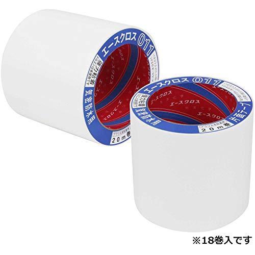 気質アップ 光洋化学 気密防水テープ エースクロス アクリル系強力粘着 片面テープ 011 白 100mm 20m 18巻セット 100 の保証 Lamaimuaythaicamp Com