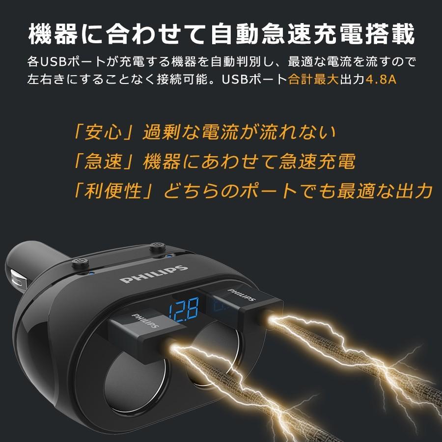 シガー ソケット Usb 充電器 2連 増設 2ポート カー チャージャー 車載用 カー用 3 1a 12v 24v 車用 スマホ タブレット Iphone Dlp3521n Richgo Japan 通販 Yahoo ショッピング