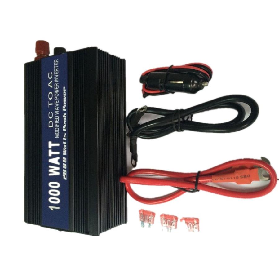 魅力的な カーインバーター 1000w シガーソケット 車載充電器 Acコンセント 2口 Dc12vをac100vに変換 国際ブランド Www Muslimaidusa Org