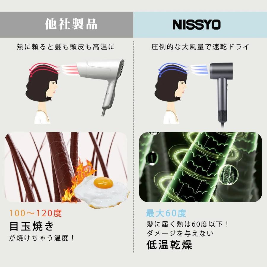 2026最新型 4億 マイナスイオン】 ドライヤー ヘアドライヤー 速乾 大