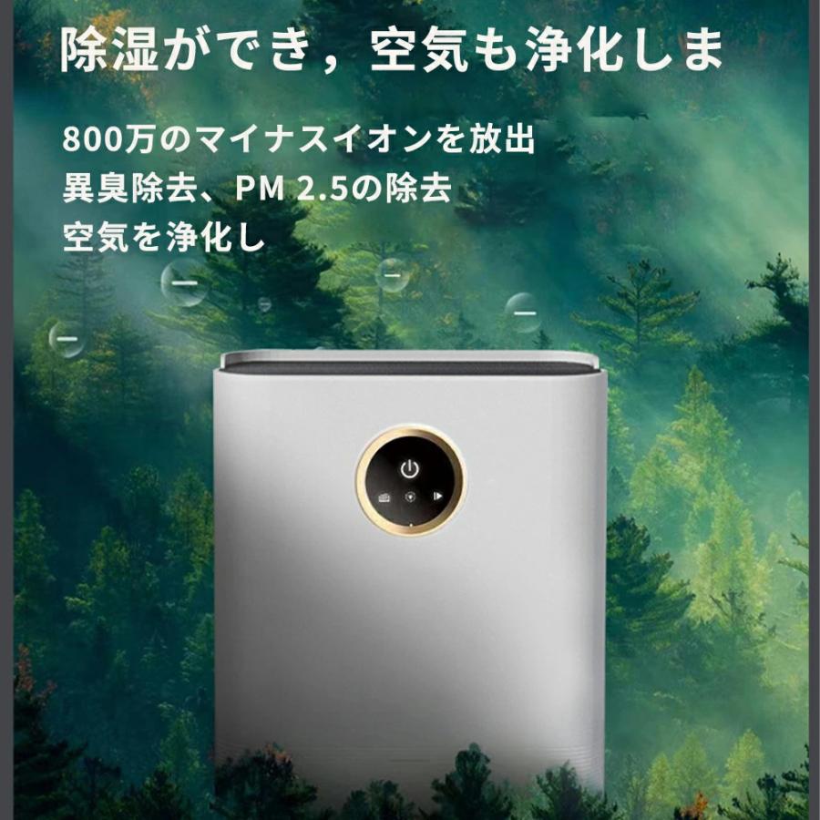 除湿機 衣類乾燥 ハイブリッド式 30畳 空気清浄機 除湿器 小型 強力