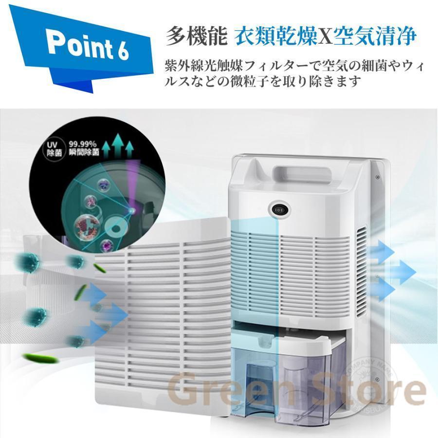除湿機 空気清浄機 衣類乾燥 除湿 20畳 コンパクト 小型 LEDスクリーン