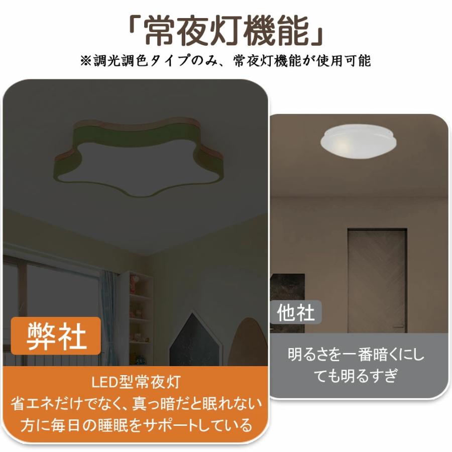 シーリングライト LED 調光調色 子供部屋 おしゃれ 北欧 かわいい