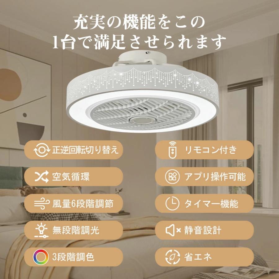 シーリングファンライト LED ファン付き照明 12畳 シーリング