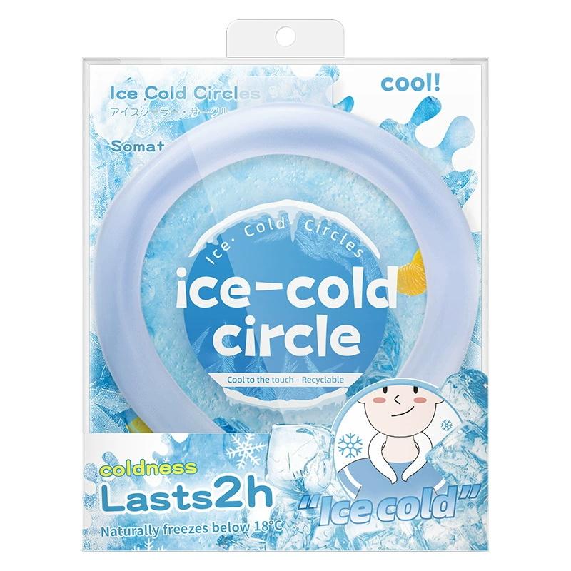 ネッククーラー 熱中症対策 解熱 軽量 自然凍結 ひんやり 暑さ対策 首