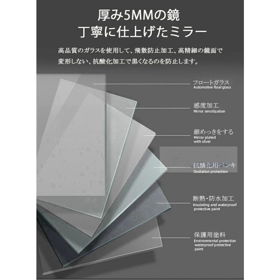 女優ミラー 90*70cm ウォールミラー ledライト付 壁掛け 楽天市場】【☆最大500円OFFクーポン】鏡 LEDライト 縦かけ 四角型