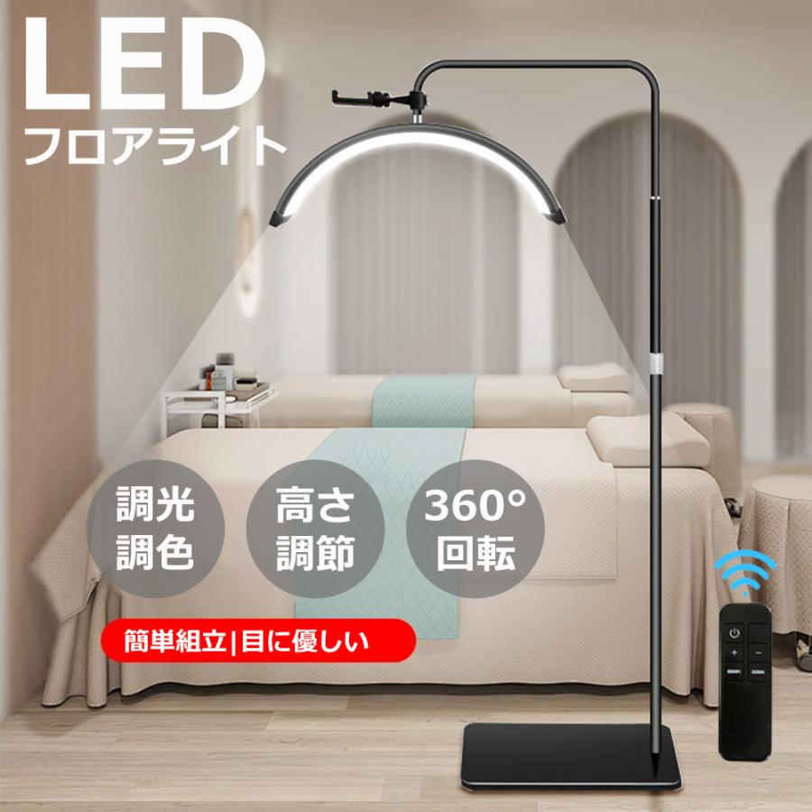 ハーフムーンライト おしゃれ 半月 リモコン 付き 調光 調色 LED