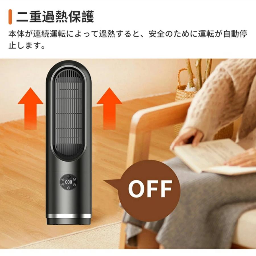 即暖 セラミックヒーター 人感センサー ヒーター 足元 速暖 電気