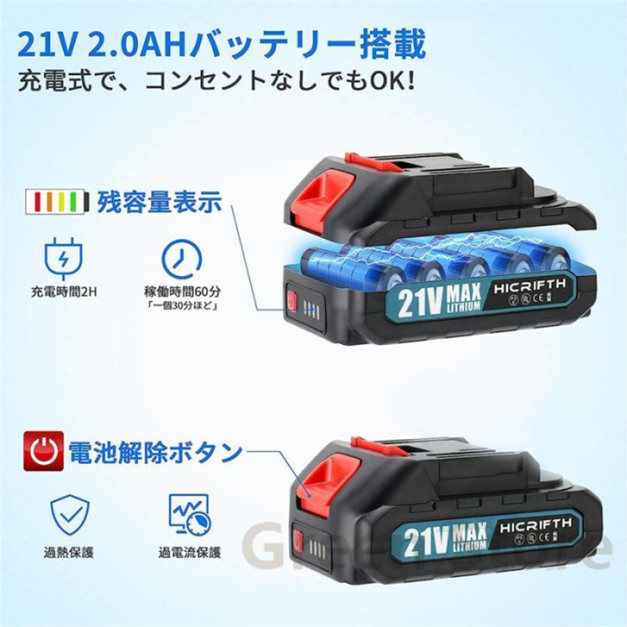 コードレス 防水バッテリ付き高圧洗浄機 コンパクト Lapakey 折りたたみ式で8MPa 高圧洗浄機 13Lバケツ付き