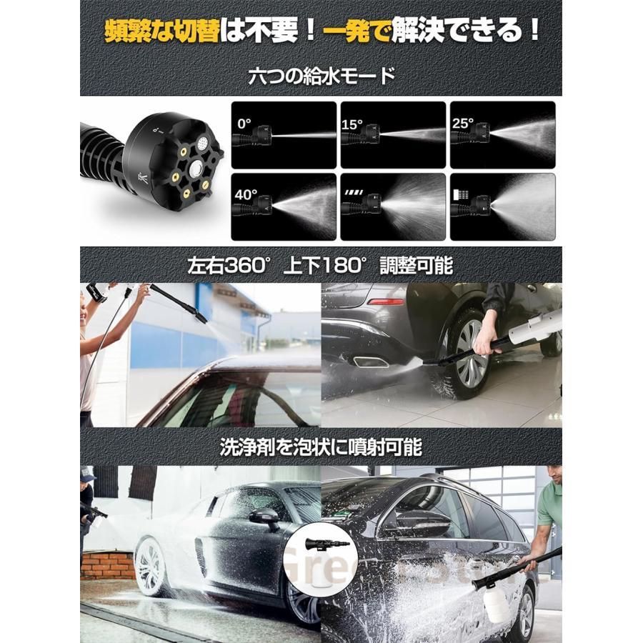 高圧洗浄機 充電式 コードレス マキタバッテリー対応 大容量バッテリー