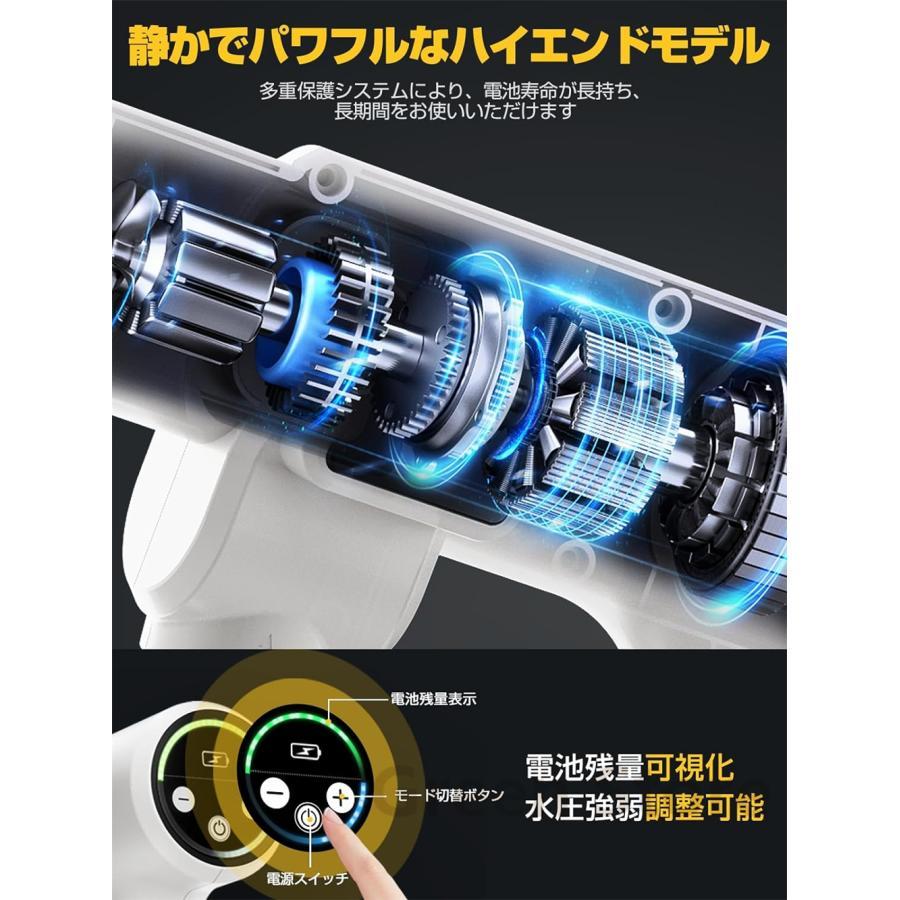 コードレス 防水バッテリ付き高圧洗浄機 コンパクト 高圧洗浄機 充電式 コードレス マキタバッテリー対応 大容量