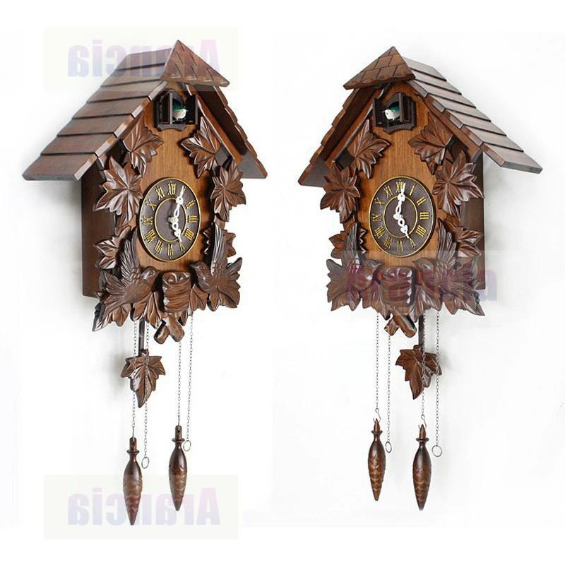 鳩時計 壁掛け 木製 振り子時計 北欧 オシャレ 掛け時計 カッコー時計