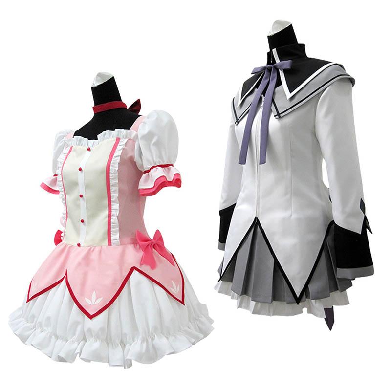 魔法少女 まどかマギカ コスプレ 衣装 鹿目まどか 暁美 ほむら 魔法少女 まどかマギカ コスプレ 衣装 鹿目まどか 暁美 ほむら