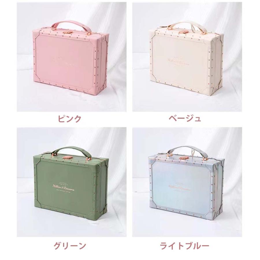 ジュエリーボックス キッズ 宝石箱 子供用アクセサリーボックス ミラー付き 大容量 高級宝石箱 プレゼント メイクボックス ミラー 鏡付き |  | 01