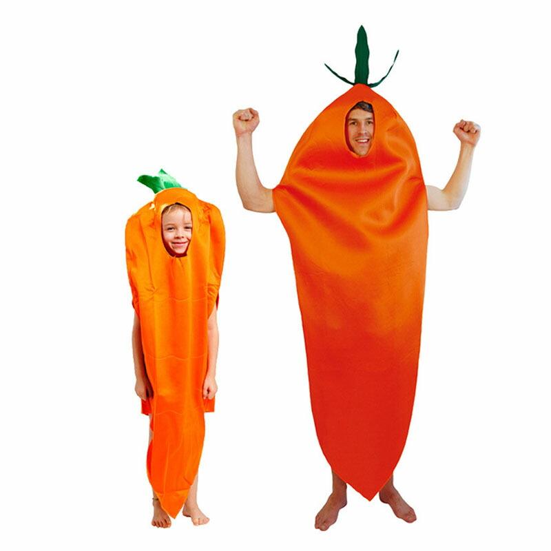 にんじん 着ぐるみ 大人用 子供用 コスプレ衣装 面白い コスチューム  
