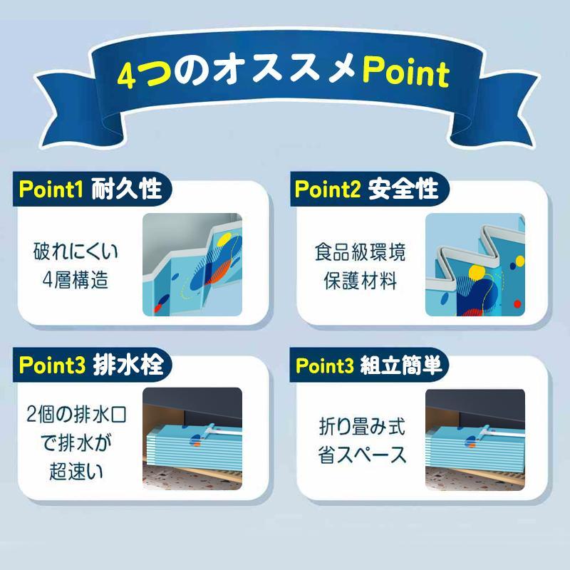 空気入れ不要　折りたたみプール　暑さ対策 楽天市場】折りたたみ プール 空気入れ不要 1.6m 折り畳み プール