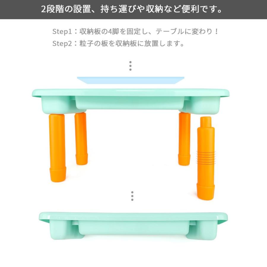 キッズデスク キッズ テーブル 机 子供用 おもちゃ収納 知育玩具 Diy ウォーターテーブル ビルディングブロック おもちゃ 3歳以上 ブロック148ピース Yn Desk07 Akashi 通販 Yahoo ショッピング