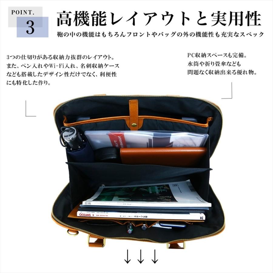 ビジネスバッグ メンズ 40代 50代 A4 自立 通勤 レザー 革 皮 B4 Pc収納 ギフト プレゼント 送料無料 本革 スプリットレザー Gna 116 Gnine Furniture 通販 Yahoo ショッピング