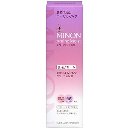 MINON　ミノン アミノモイスト エイジングケア ミルククリーム 100g  ( 乳液クリーム・敏感肌向けエイジングケア )｜richie101｜02