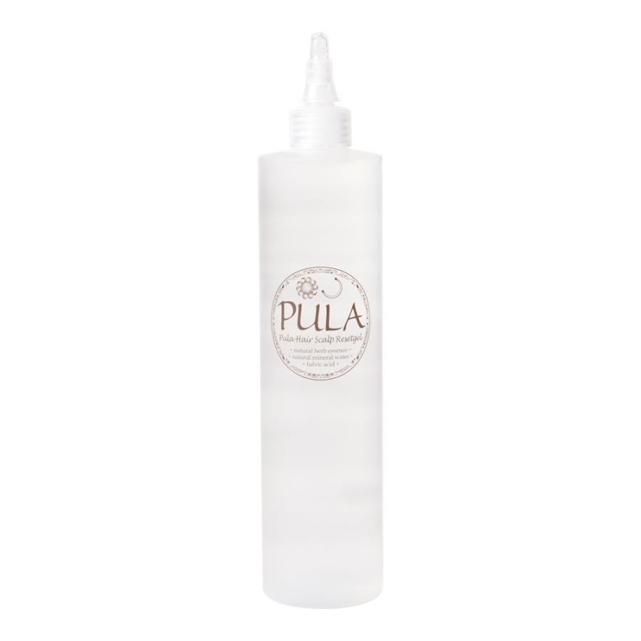 プーラ ヘアスカルプリセットジェル 400ml フルボ酸 天然精油 ヘッドスパ専門店 Pula 育毛 スカルプケア Myleet Com