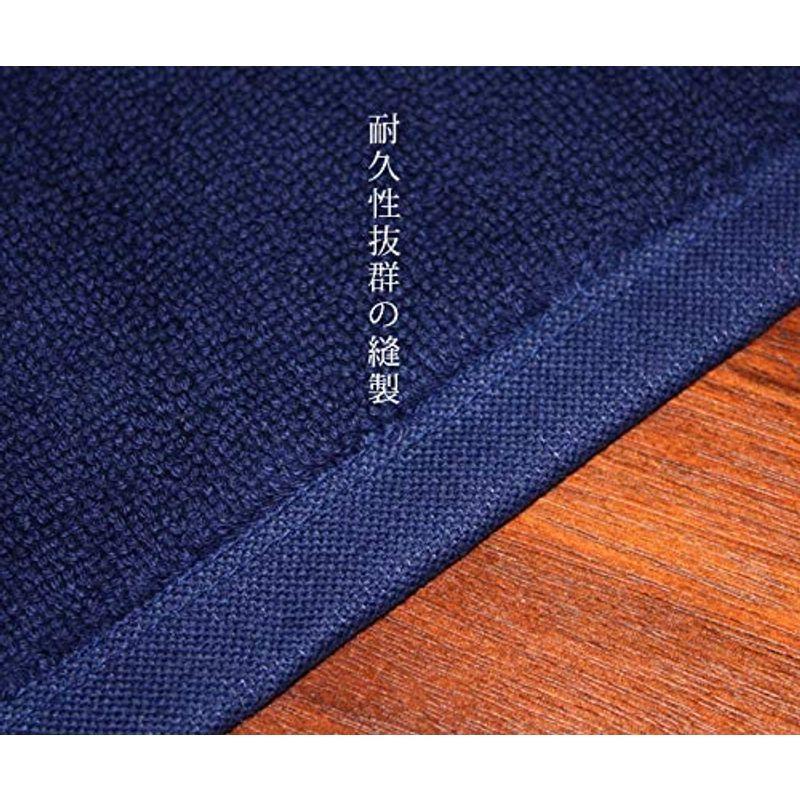 バスマット 2枚セット 日本製 泉州タオル （約42×62cm） ホワイト｜richies-shop｜06