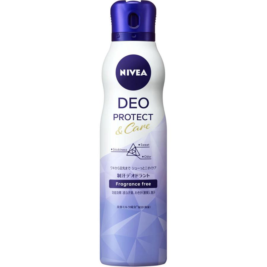 ふくふくニベア　制汗スプレー NIVEA（ニベア） 花王 デオプロテクト＆ケア スプレー フレグランス