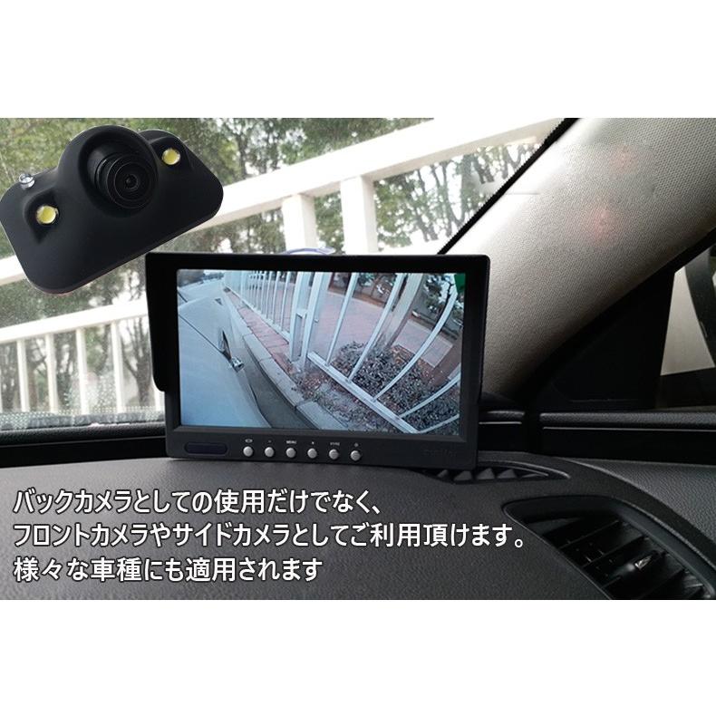 小型バックカメラ 兼用 サイドカメラ リアカメラ フロントカメラ 角度調整可能 明暗センサー暗視付き 車載カメラ Led暗視 完全防水 Camera 004 Richpartsmall 通販 Yahoo ショッピング