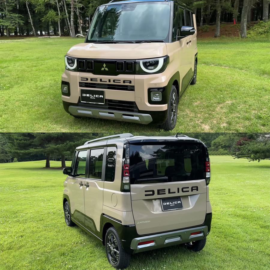 新型 デリカミニ 2025年10月〜 パーツ エンブレム フロントリア用