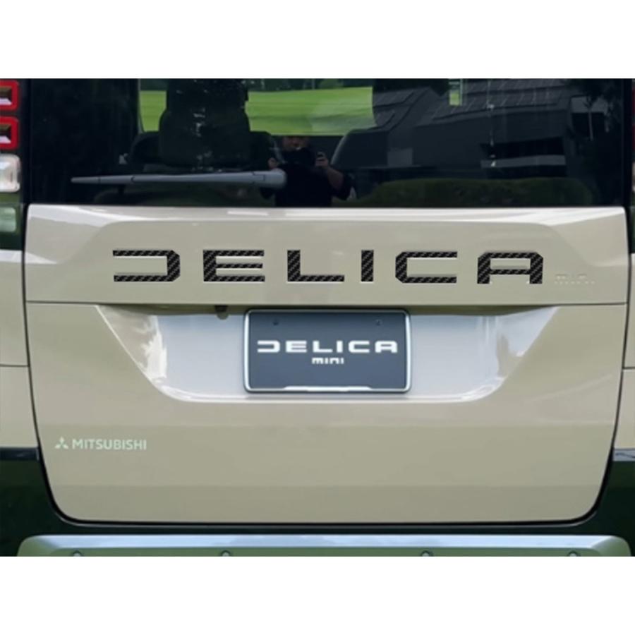 新型 デリカミニ 2025年10月〜 パーツ エンブレム フロントリア用