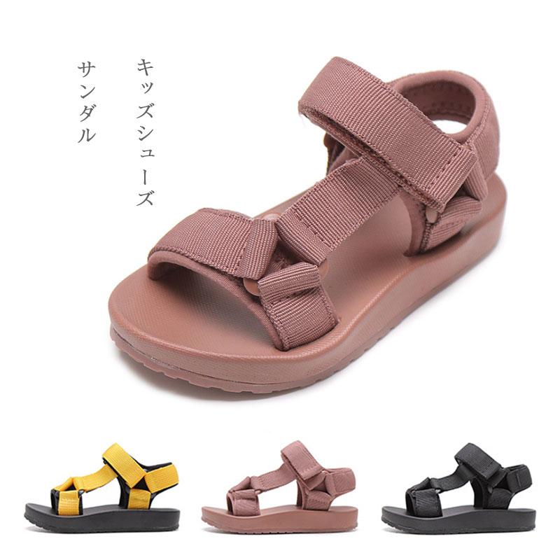 サンダル 男の子 女の子 キッズシューズ ビーチサンダル 子供用 男女兼用 スポーツサンダル 滑り止め 通学 日常履き 軽量 通気 春夏 F Babyxie03 Richpartsmall 通販 Yahoo ショッピング