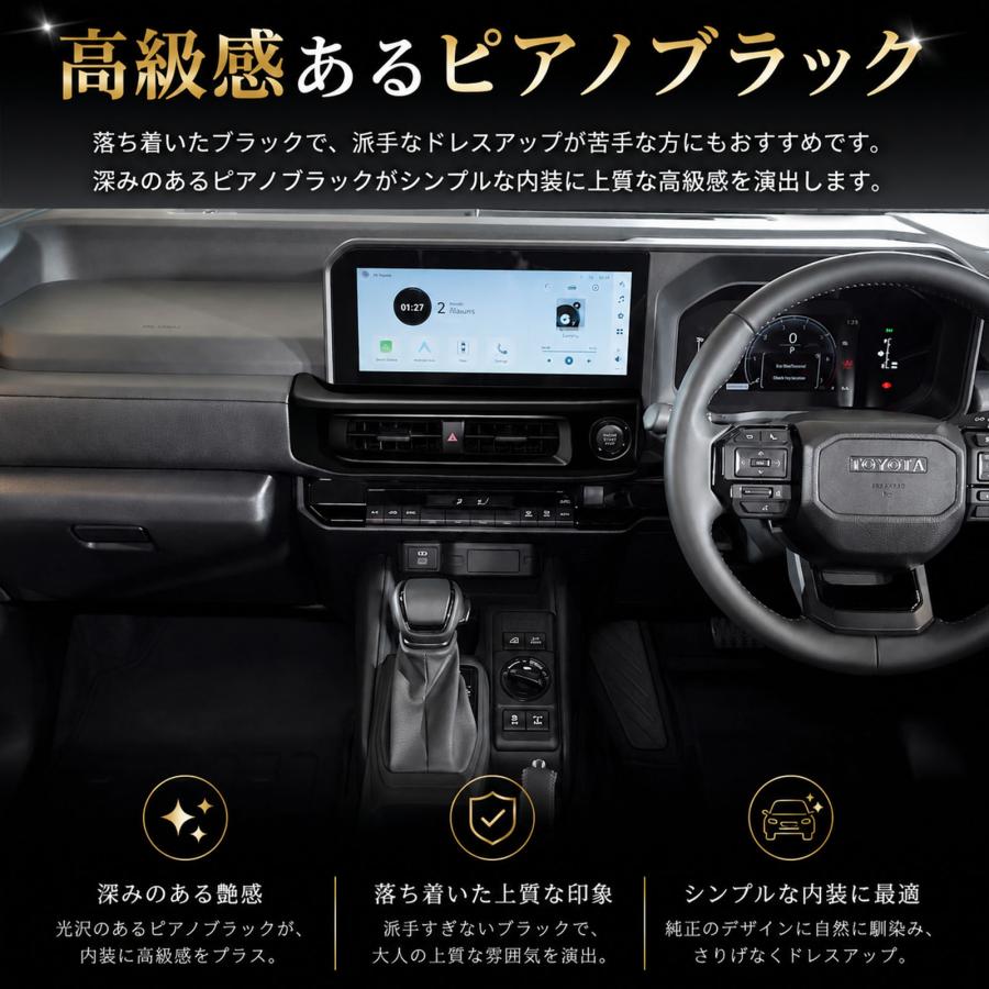 【新品未使用】ランドクルーザー エアコン吹き出し口 センター左側 トヨタ純正部品 ランドクルーザー FJ ランクルFJ 専用 センターエアコン吹き出し口