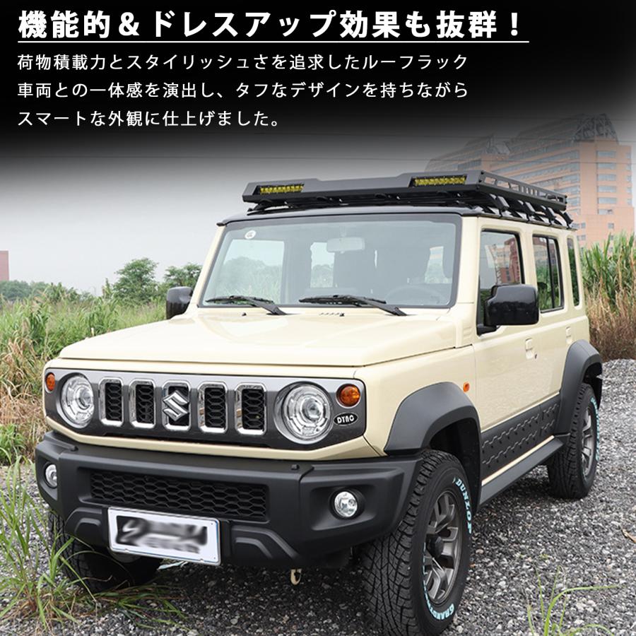 ジムニーノマド JC74 5ドア パーツ ルーフラック スクエア ルーフ