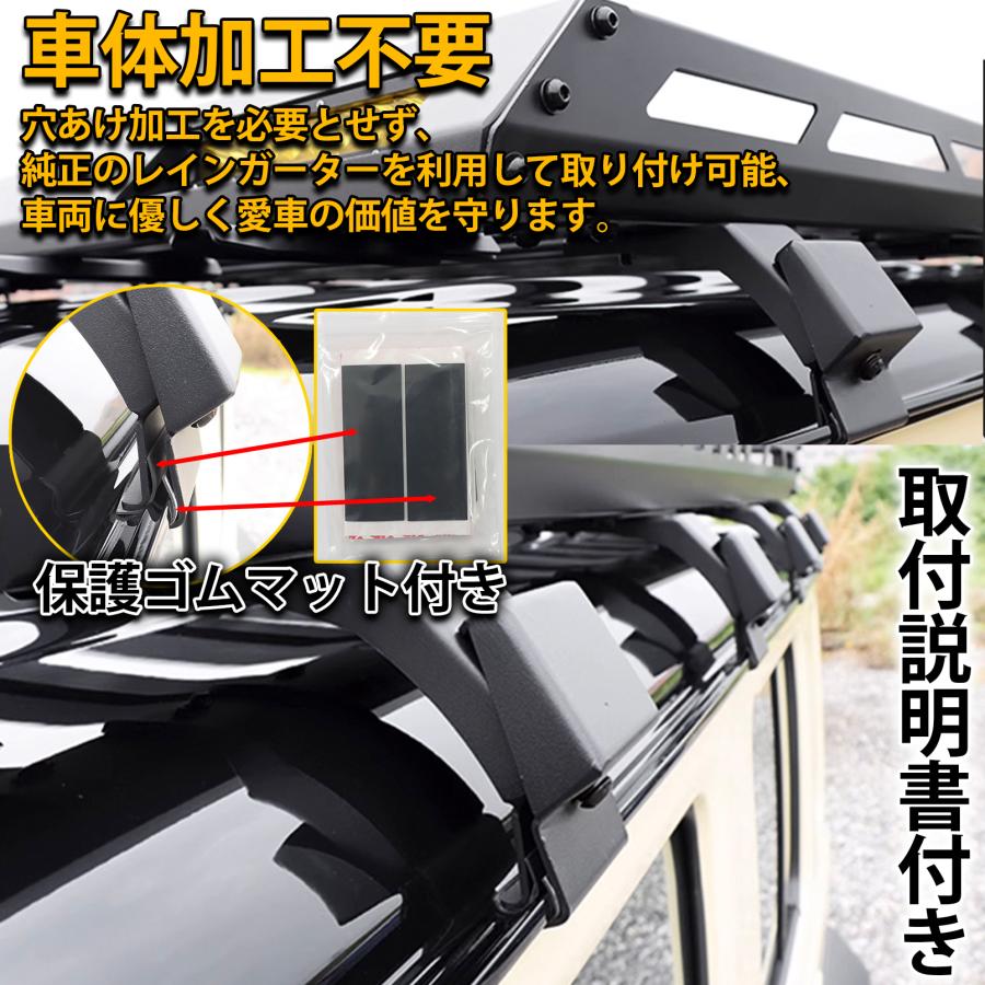 ジムニーノマド JC74 5ドア パーツ ルーフラック スクエア ルーフ