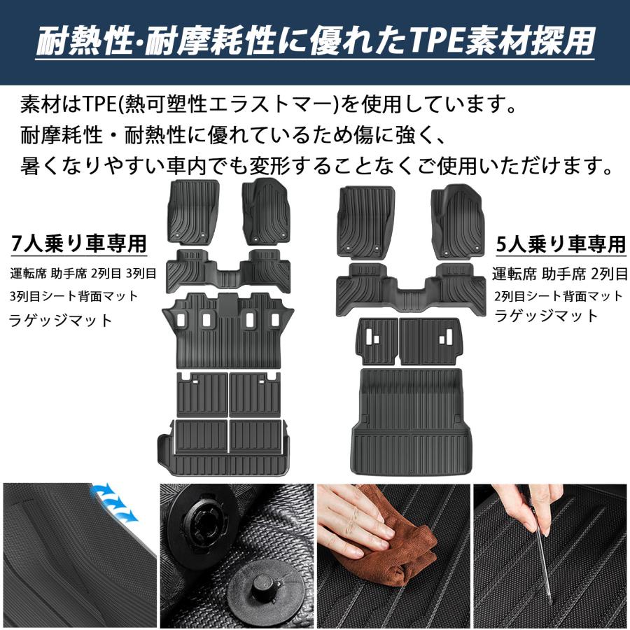 新型 ランドクルーザー 250 パーツ セット割 3D フロアマット ラゲッジ
