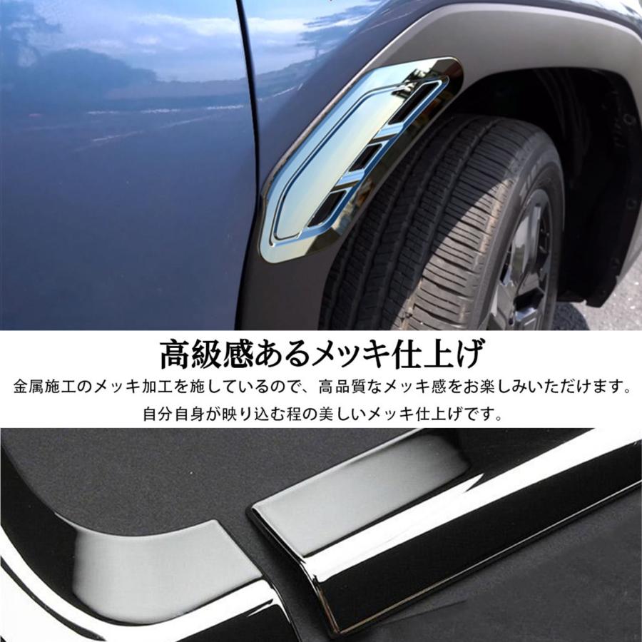 新型 スバル フォレスター SL系 パーツ フェンダーガーニッシュ