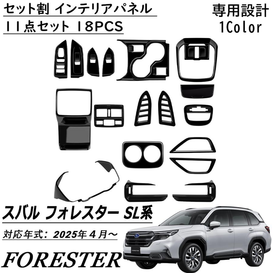 スバル 新型 フォレスター SL系 パーツ セット割 インテリア