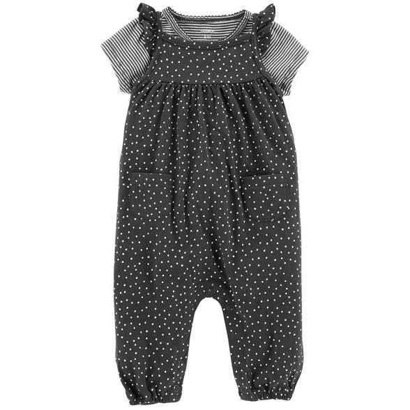 Carter S カーターズ ガールズ ジャンプスーツ 2点セット ロンパース ワンピース ボディスーツ カバーオール 女の子 ベビー服 Car8636 Rich Smile リッチスマイル 通販 Yahoo ショッピング